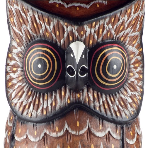 Wood Owl Side Table Chairish