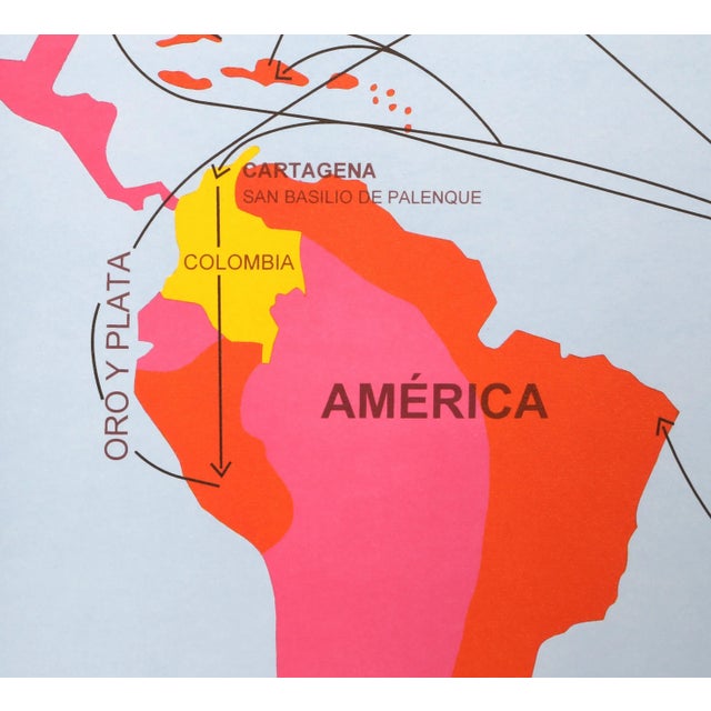 Artist: Ana Mercedes Hoyos, Colombian (b. 1942) Title: Colombia Comercio Triangular Year: 2005 Edition: 75 Medium:...