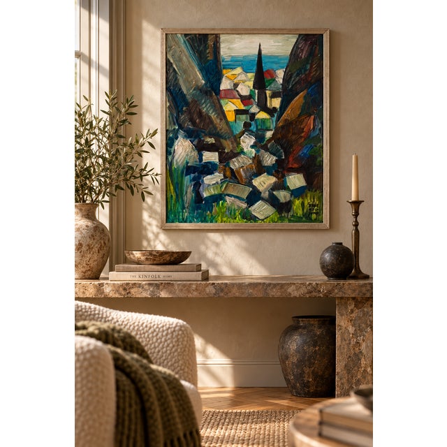 Ebbe Höglund, Dream Picture, 1960s, Oil on Canvas For Sale - Image 7 of 12
