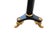 1990s Custom Mahogany French Empire Pedestal Lamp End Table Neoclassical Gold Gilt For Sale - Image 9 of 14