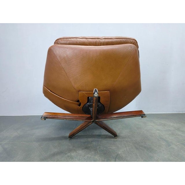 Set of MS68 Lounge Chair and Ottoman by Madsen & Schubell, 1960s For Sale - Image 10 of 18