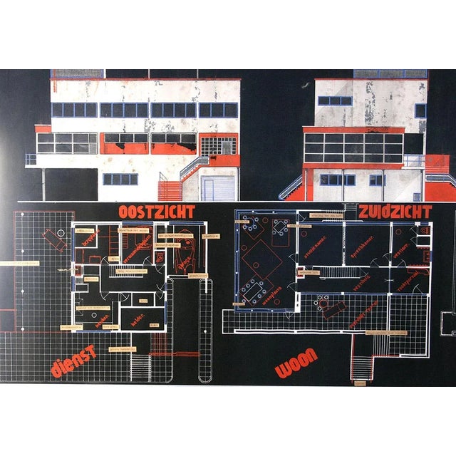 Marcel Seger, Bauhaus Villa Blueprint and Drawing, 1932, Paper, Set of 2 For Sale - Image 16 of 18