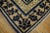 Navy Blue 1920s Navy Blue Floral Medallion Antique Chinese Peking Rug 2' 7'' X 4' 2'' Wool Knotted Carpet For Sale - Image 8 of 11