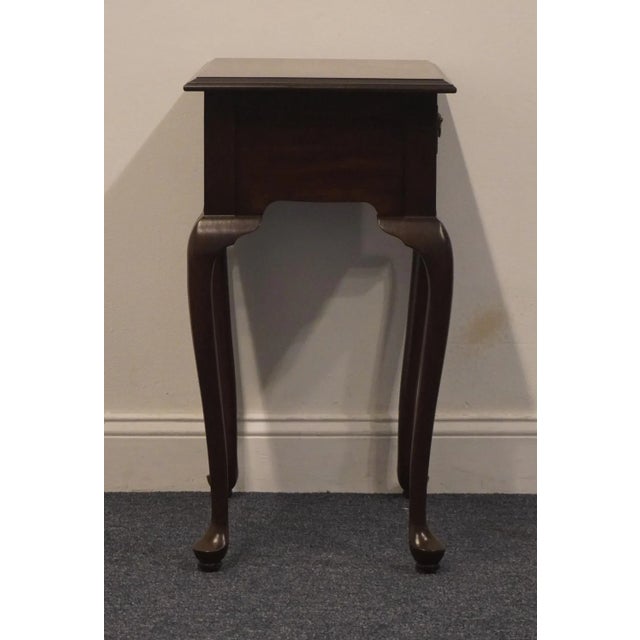 Ethan Allen Georgian Court Solid Cherry Traditional Style 24 quot Accent