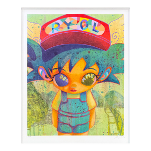 Laksamana Ryo, Dreamer (Framed Hand Signed Lithograph)