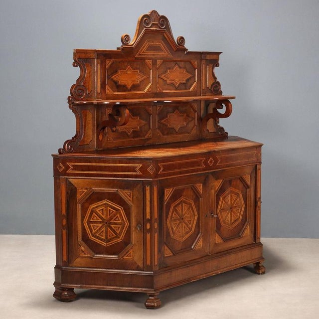 Umbertina Credenza in Walnut For Sale - Image 16 of 16