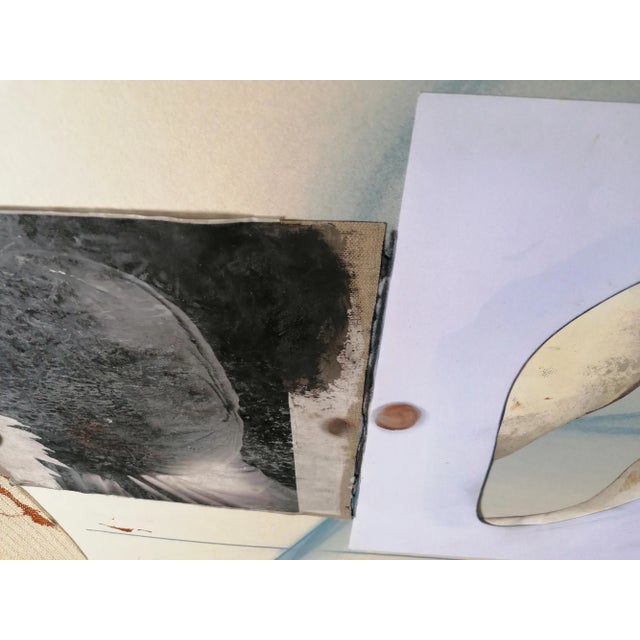 Stefano Mazzolini, Goticata, 2023, Collage on Paper For Sale - Image 3 of 7