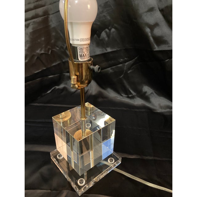 Early 21st Century Victoria Hagan Glass Table Lamp For Sale In Portland, OR - Image 6 of 13