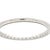 Tiffany and Co. 0.20ctw Diamond Tiffany & Co Eternity Band Ring, 18k White Gold, Ring Size 8.25 For Sale - Image 4 of 5
