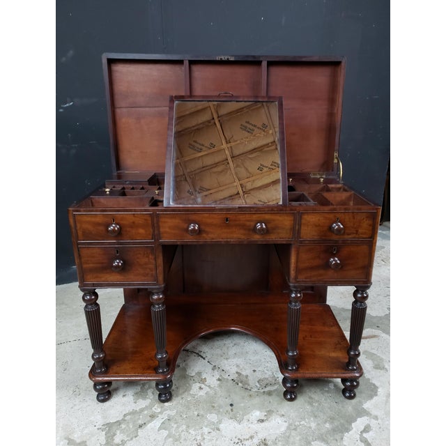 Mahogany Lift Top Dressing Table Chairish