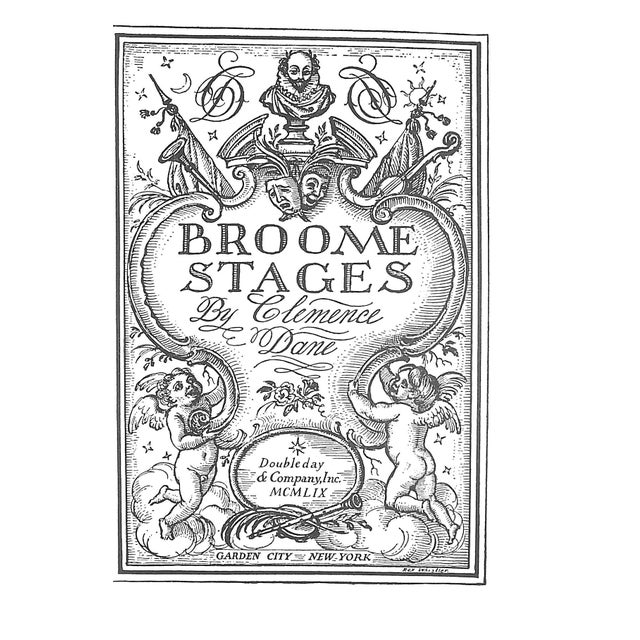 Traditional "Broome Stages" Book 1931 Dane, Clemence For Sale - Image 3 of 5
