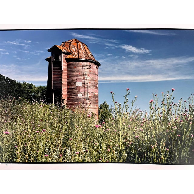 Maxwell Mackenzie, Farm Summer Landscape, Large Panoramic Vintage Color Photograph Signed Photo, 1993 For Sale - Image 4 of 7