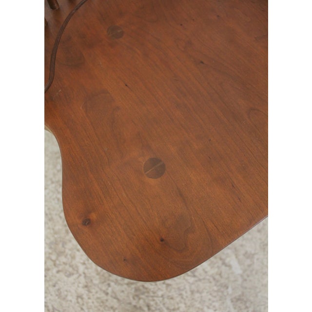 Cherry Fan Back Windsor Design Armchair For Sale - Image 10 of 13