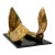 Pair of Gilt Bronze Swans by Jack Zajac — Signed & Numbered 18/95, Limited Edition Mid-Century Modern Sculptures For Sale
