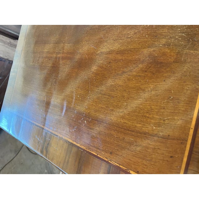 Italian Neoclassical Walnut Commode, 18th Century For Sale - Image 11 of 16