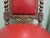Antique Black-Forest Carved Oak Dining Chairs, Set of 5 For Sale - Image 5 of 10