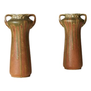 Pair of Vases by Emile Guillaume For Sale