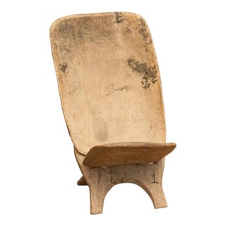 Niger Safari Rustic African Chair For Sale