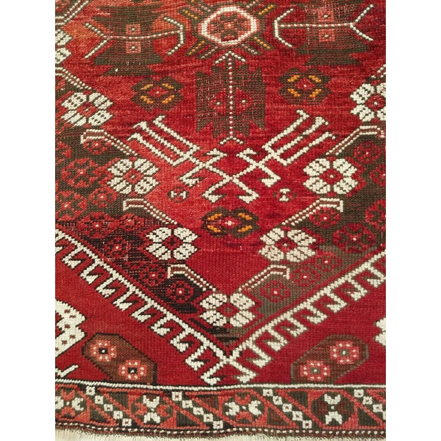 Late 19th Century 19th Century Turkish Bergama Village Rug, Handwoven Wool, Antique For Sale - Image 5 of 7