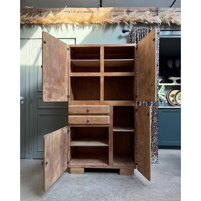 Vintage French Mado Wardrobe, 1950s For Sale - Image 13 of 15