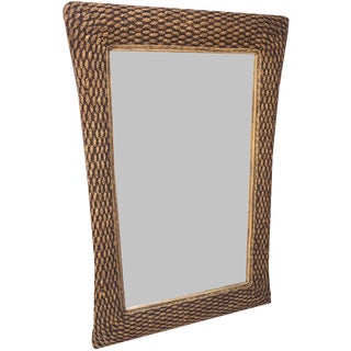 Large Vintage Mirror, 1974 For Sale