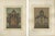 Bavarian Royal Chapel Altar Shrines, 1874, Chromolithographs on Paper, Set of 2 For Sale