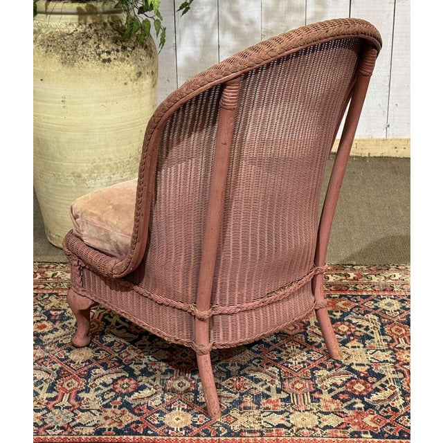 Early 20th Century English Lounge Chair from Lloyd Loom Company, 1930s For Sale - Image 5 of 9