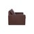 Conseta Leather Armchair in Brown Coffee Mahogany with Headrest by COR For Sale - Image 9 of 13