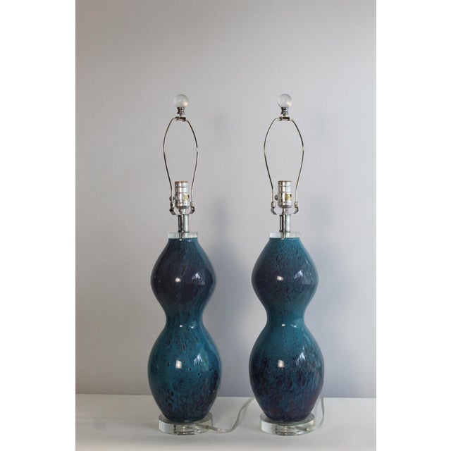 Mid 20th Century Fratelli Style Sculptural Lamps - a Pair For Sale In Miami - Image 6 of 13