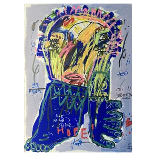 Jazzu, Série Brut, 2023, Mixed Media For Sale