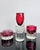 1970s Model 7425 Art Glass Vase and Jardiniere Set by Jaroslav Svoboda for Škrdlovice, Czechoslovakia, 1974, Set of 3 For Sale - Image 5 of 15