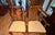 1980s Cherry Dining Table With 6 Chairs, Two Leaves & Custom Table Pads For Sale - Image 9 of 12