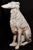 Life Size Terracotta Borzoi Russian Wolfhound Sculpture For Sale In Miami - Image 6 of 12
