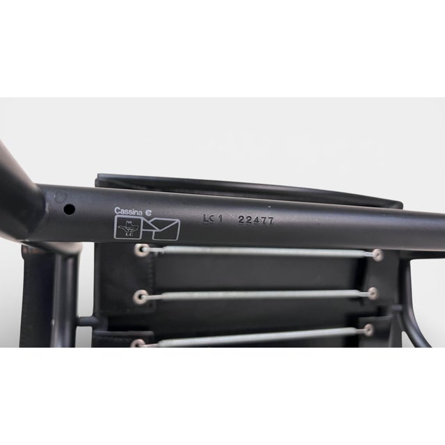 1990s 1990s Lc1 Chairs by Le Corbusier, Pierre Jeanneret, and Charlotte Perriand for Cassina For Sale - Image 5 of 12