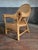 Vintage Arts & Crafts Wicker Rattan Armchair Attrb. Dryad and Co Uk For Sale - Image 10 of 13