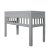 Not Yet Made - Made To Order Colony Desk, Light Gray For Sale - Image 5 of 9