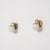 Metal Vintage Italian Brass and Opaline Glass Globe Wall Sconces, 1950s, Set of 2 For Sale - Image 7 of 7