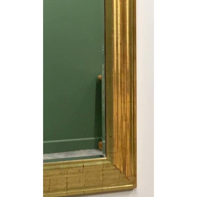 Large Mirror with Faux Gold Leaf Frame from Deknudt, Belgium, 1980s For Sale - Image 14 of 15