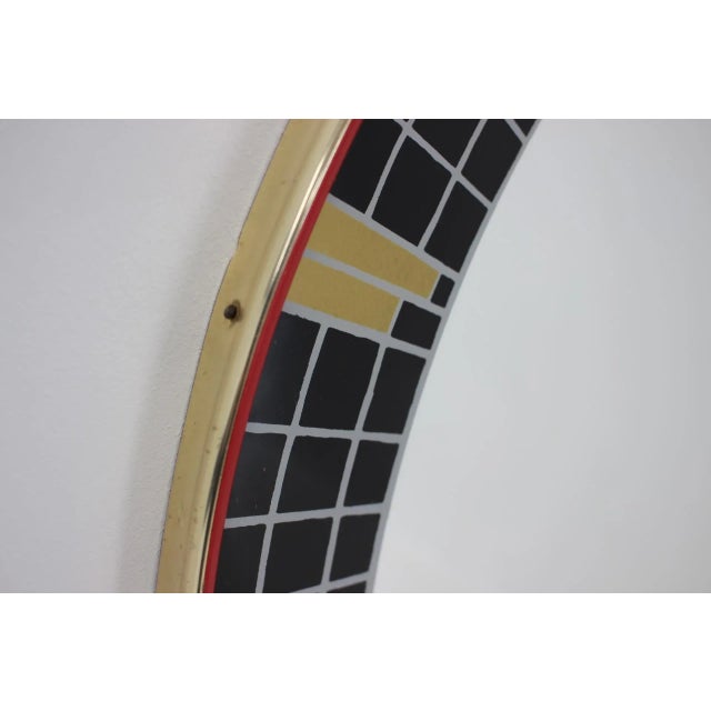 Mid-Century Mozaic Wall Mirror, Germany, 1970s For Sale - Image 6 of 7