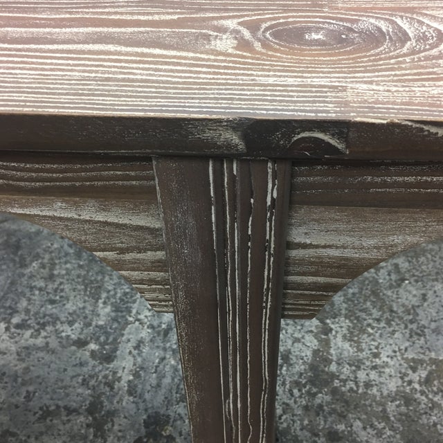 Ballard Designs Ananda Whitewash Elm Console Table Chairish