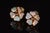 Authentic Chopard Happy Hearts Flowers natural diamond, mother-of-pearl and solid 18K rose gold clip earrings. These...