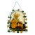 Mid-Century Italian Boho Chic Tole Harvest Wall Sculpture, Thanksgiving & Halloween For Sale