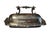 1930s Edwardian English Silverplate and Glass Lidded Butter Dish For Sale - Image 4 of 11