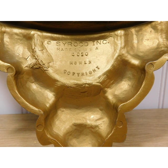 Vintage Syroco 4010 Eagle Mirror Federal Style Convex Wall Mirror Excellent Condition Celebrate u.s. 250th Anniversary For Sale - Image 15 of 17