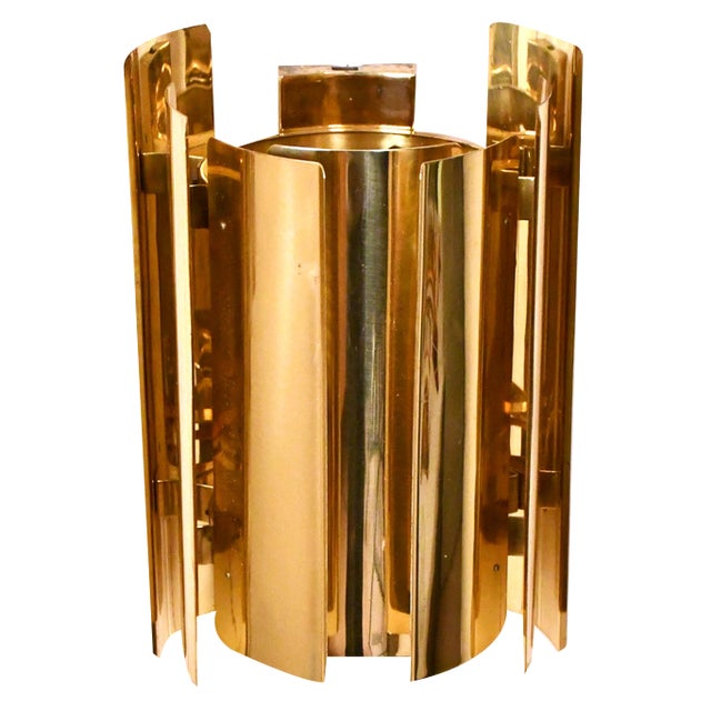 Swedish Brass Sconce from Falkenbergs Belysning, 1960s For Sale