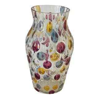 Boho 1960s Bohemian Max Kennnigeiser Nemo Design Vase For Sale