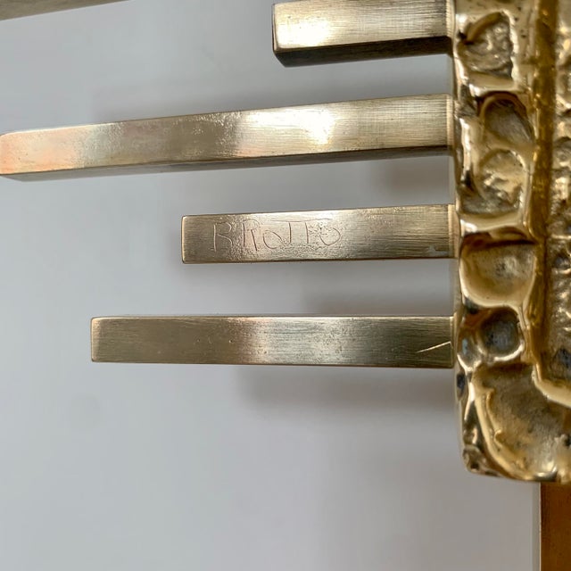 Wall Mirror by Angelo Brotto for Esperia, Italy, 1970s For Sale - Image 12 of 14