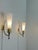 Mid-Century Modern Wall Lamps in Brass and Glass, 1950s, Set of 3 For Sale - Image 3 of 14