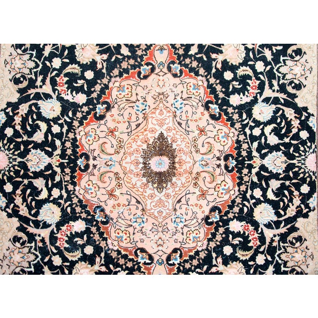 Vintage Persian Tabriz Rug For Sale - Image 14 of 15