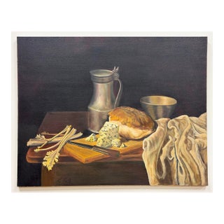 Original Painting on Canvas - Still Life For Sale